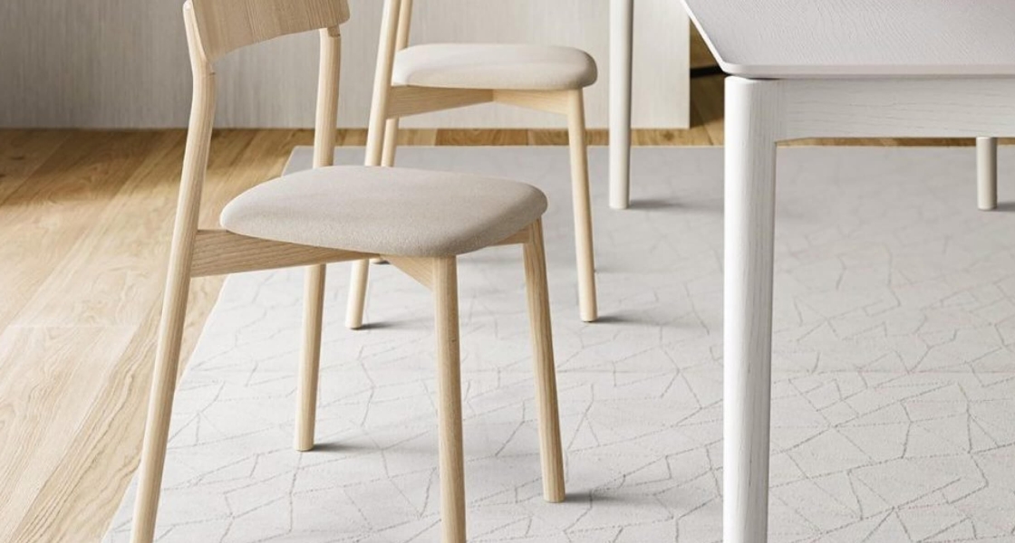 Wooden table and chairs