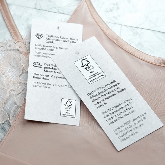 FSC labelled viscose camisol